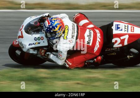 Sebastian porto, (ARG) Aprilia 250,Catalunya Grand Prix 1998, Barcelona Stockfoto