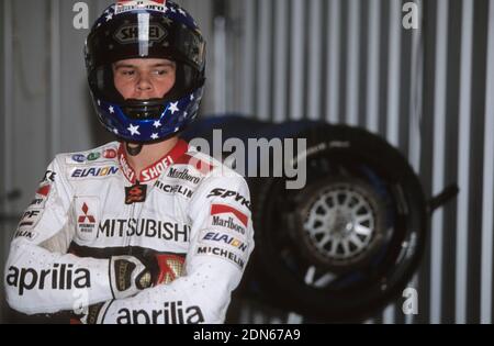 Sebastian Porto, (ARG), Aprilia 250, Australian GP 1998, Eastern Creek Stockfoto