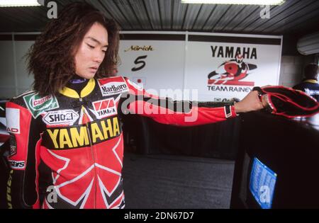 Norick Abes (JPN), Yamaha 500, Australian GP 1998, Eastern Creek Stockfoto