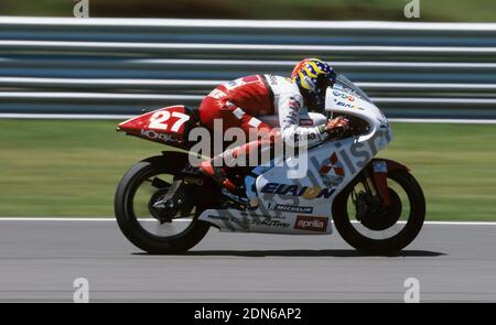 Sebastian Porto (ARG), Aprilia, 250 GP Argentina 1998, Buenos aires Stockfoto