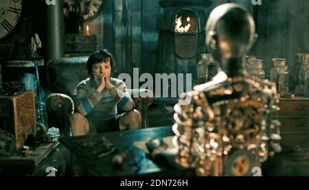 HUGO 2011 Paramount Pictures Film mit Asa Butterfield Stockfoto