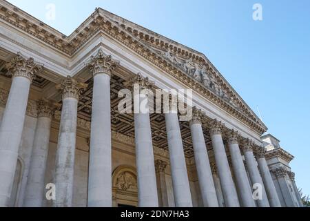 Das Fitzwilliam Museum in Cambridge, Cambridgeshire England Vereinigtes Königreich Großbritannien Stockfoto