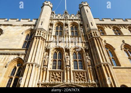 The Old Schools Building on Trinity Lane, University of Cambridge, Cambridge Cambridgeshire England Vereinigtes Königreich Großbritannien Stockfoto