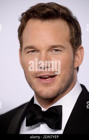 Chris Pratt posiert im Presseraum während der 87. Annual Academy Awards im Loews Hollywood Hotel am 22. Februar 2015 in Los Angeles, CA, USA. Foto von Lionel Hahn/ABACAPRESS.COM Stockfoto