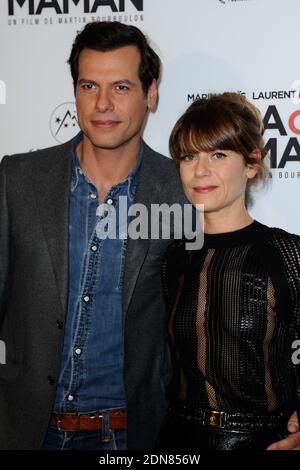 Laurent Lafitte und Marina Fois bei der Premiere von Papa ou Maman am 26. Januar 2015 in Paris, Frankreich. Foto von Aurore Marechal/ABACAPRESS.COM Stockfoto