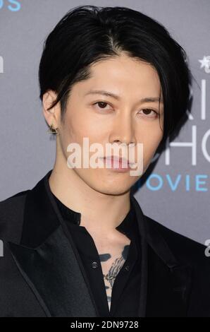 Miyavi attends the 20th annual Critics' Choice Movie Awards at the Hollywood Palladium on January 15, 2015 in Los Angeles, CA, USA. Photo by Lionel Hahn/ABACAPRESS.COM Stock Photo