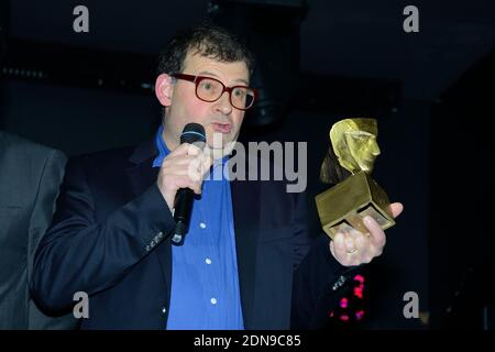 Nicolas Naegelen (Polyson) nimmt an den "Cesar et Techniques" 2015 Awards Teil, die am 5. Januar 2015 im Club Haussmann in Paris, Frankreich, verliehen wurden. Foto von Nicolas Briquet/ABACAPRESS.COM Stockfoto