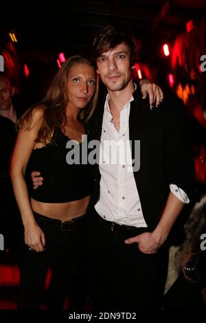 Exklusiv - DJ Caroline Darses und Martin Cannavo bei der Les Souvenirs Party von 5 Eyes Produktion (David Koskievic und David Setrouk) im Le Raspuutine, in Paris, Frankreich am 12. Januar 2015. Foto von Jerome Domine/ABACAPRESS.COM Stockfoto