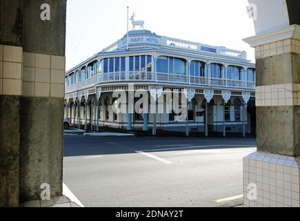 The White Hart, New Plymouth, Taranaki Stockfoto