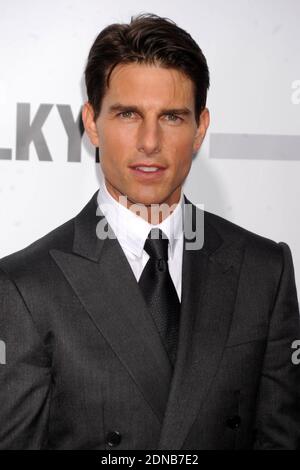 Manhattan, Vereinigte Staaten Von Amerika. Dezember 2008. NEW YORK - DEZEMBER 15: Schauspieler Tom Cruise besucht die Premiere von "Valkyrie" in der Rose Hall im Time Warner Center am 15. Dezember 2008 in New York City Menschen: Tom Cruise Kredit: Storms Media Group/Alamy Live News Stockfoto