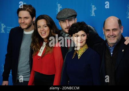 Jury members Daniel Bruehl, Claudia Llosa, Jury President Darren Aronofsky, Audrey Tautou and Matthew Weiner attending the 65th Berlinale, Berlin International Film Festival, in Berlin, Germany on February 05, 2015. Photo by Aurore Marechal/ABACAPRESS.COM Stock Photo