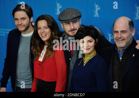 Jury members Daniel Bruehl, Claudia Llosa, Jury President Darren Aronofsky, Audrey Tautou and Matthew Weiner attending the 65th Berlinale, Berlin International Film Festival, in Berlin, Germany on February 05, 2015. Photo by Aurore Marechal/ABACAPRESS.COM Stock Photo