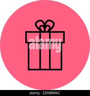 Isolierte Geschenke Finanzen digitales Marketing Symbol- Vektor Stock Vektor