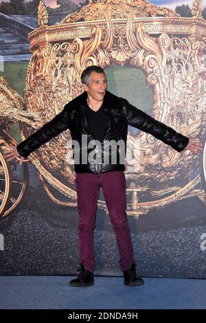 Nagui bei der Premiere von 'Cendrillon' im Le Grand Rex in Paris, Frankreich am 22. März 2015. Foto von Nicolas Briquet/ABACAPRESS.COM Stockfoto