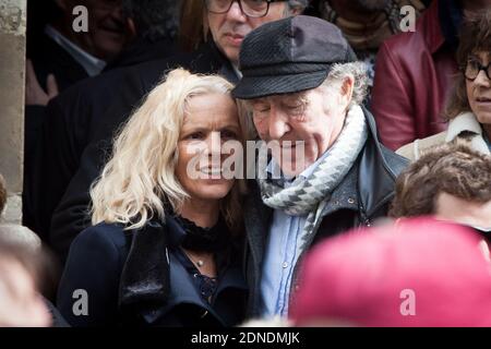 Eugene Riguidel attending Funeral of Florence Arthaud at saint Severin's Church in Paris, france on March 30, 2015. Photo by Audrey Poree/ABACAPRESS.COM Stock Photo