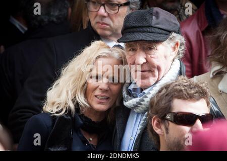 Eugene Riguidel attending Funeral of Florence Arthaud at saint Severin's Church in Paris, france on March 30, 2015. Photo by Audrey Poree/ABACAPRESS.COM Stock Photo