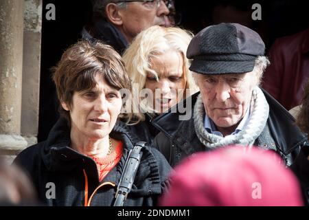 Eugene Riguidel attending Funeral of Florence Arthaud at saint Severin's Church in Paris, france on March 30, 2015. Photo by Audrey Poree/ABACAPRESS.COM Stock Photo