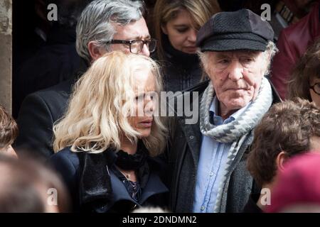 Eugene Riguidel attending Funeral of Florence Arthaud at saint Severin's Church in Paris, france on March 30, 2015. Photo by Audrey Poree/ABACAPRESS.COM Stock Photo