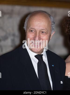 LAURENT FABIUS MINISTRE DES AFFAIRES ETRANGERES - EVENEMENT GOUT DE / GUT FRANKREICH AU CHATEAU DE VERSAILLES Foto von Nasser Berzane/ABACAPRESS.COM Stockfoto