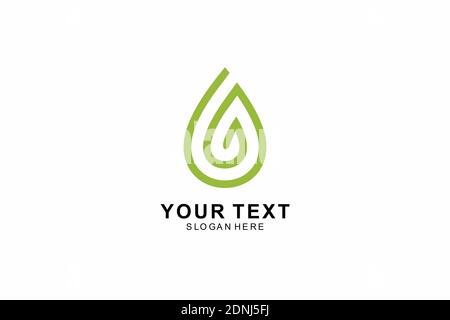 Symbol für Öl- und Erdgaslogo, Symboldarstellung Stock Vektor