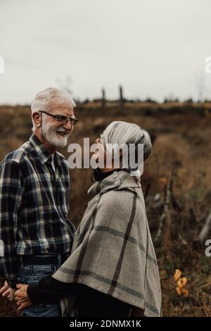 Senior paar zusammen Stockfoto