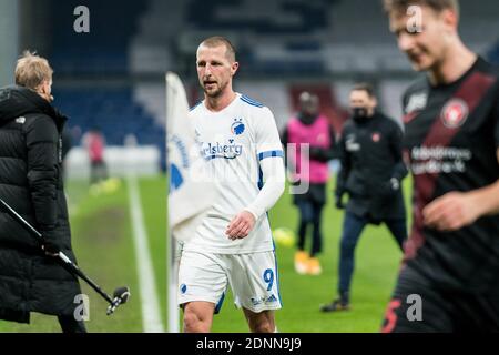 Copenhagen, Denmark. 17th Dec, 2020. Kamil Wilczek (9) of FC Copenhagen seen during the Danish Sydbank Cup match between FC Copenhagen and FC Midtjylland at Parken in Copenhagen. (Photo Credit: Gonzales Photo/Alamy Live News Stock Photo