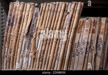 Gebäude, in dem die öffentlichen Aufzeichnungen der Somme-Abteilung untergebracht sind Amiens (Nordfrankreich) Stockfoto