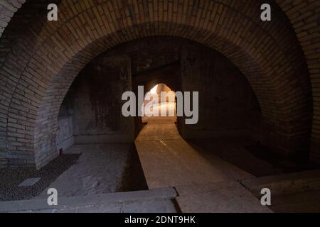 Rom, Italien. Dezember 2020. Detail des Augustusmausoleums in Rom (Foto: Matteo Nardone/Pacific Press) Quelle: Pacific Press Media Production Corp./Alamy Live News Stockfoto