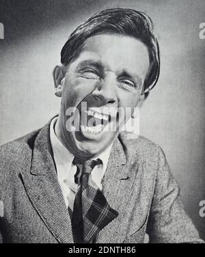 Foto von Sir Norman Wisdom (1915-2010) ein englischer Schauspieler, Komiker und Singer-Songwriter. Stockfoto