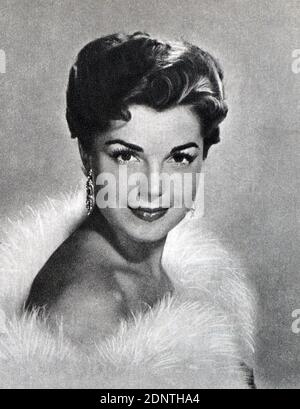 Foto von Esther Williams (1921-2013), einer amerikanischen Schwimmerin und Schauspielerin Stockfoto