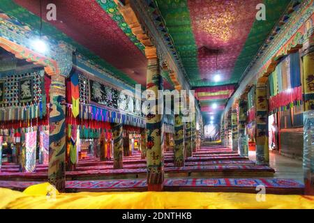 Kumbum Kloster in qinghai Provinz Landschaft Stockfoto