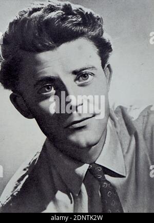 Foto von Gerard Philipe (1922-1959) einem französischen Schauspieler. Stockfoto