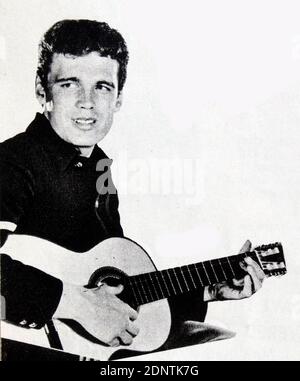 Foto von Duane Eddy (1938-), einem amerikanischen Gitarristen. Stockfoto