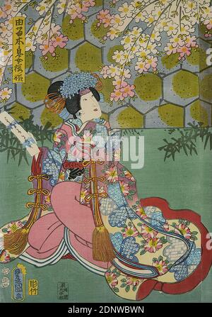 Utagawa Kunisada II Schauspieler Ichikawa Ichizô III als Tengu Kozô