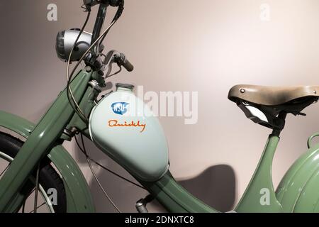 Die NSU schnell, 1955, NSU Motorenwerke AG, Deutschland, PS.SPEICHER Museum, Einbeck, Niedersachsen, Deutschland Stockfoto