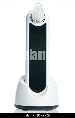 Skin Cleaning Gesichtswerkzeug Gerät Makro Nahaufnahme Stockfoto