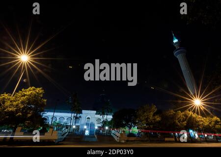 Al Akbar große Moschee in Surabaya, Ost-Java. Stockfoto