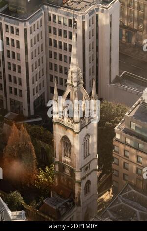 St. Dunstan in der Ostkirche Stockfoto