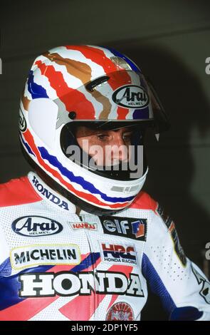 Michael Doohan (AUST), Honda 500, GP 1994, Mugello Circuit Stockfoto