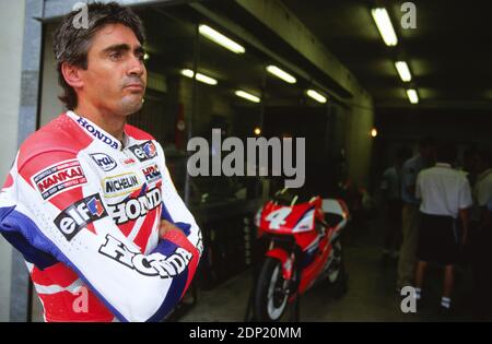 Michael Doohan (AUST), Honda 500, GP 1994, Mugello Circuit Stockfoto
