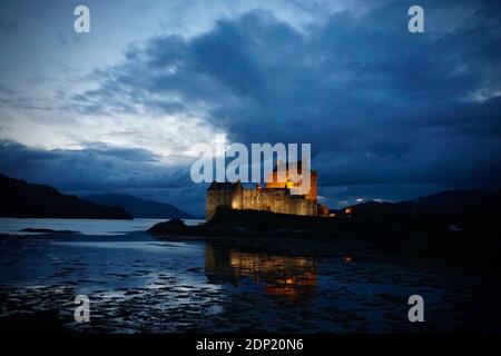 Eilean Donan (Dornie) Castle (Schottland) Stockfoto