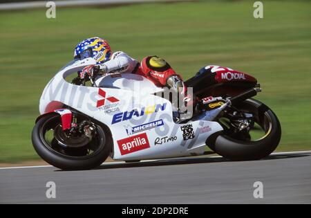 Sebastian porto, (ARG) Aprilia 250, Spanien Grand Prix 1998, Jerez Stockfoto