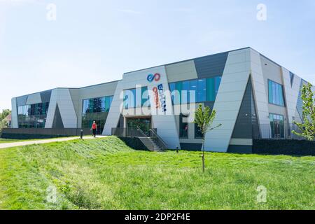 Egham Orbit Freizeitzentrum, Vicarage Road, Egham, Surrey, England, Vereinigtes Königreich Stockfoto