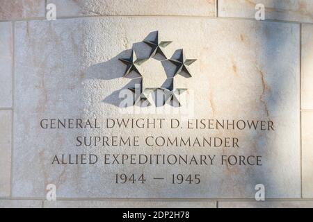 Eisenhower Memorial, Washington DC, USA. Stock Photo