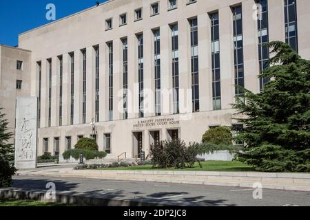 E Barrett Prettyman United States Courthouse, Washington DC, USA. Stockfoto
