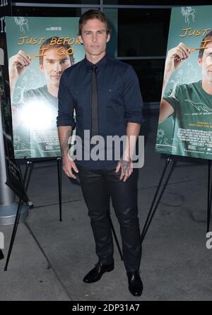 Seann William Scott besucht am 20. April 2015 die Vorführung von Just Before I Go im ArcLight Hollywood in Los Angeles, CA, USA. Foto von Lionel Hahn/ABACAPRESS.COM Stockfoto