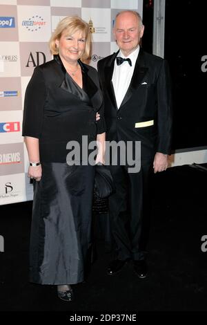 File Chairman of Volkswagen's supervisory board : Ferdinand Piech and his wife attending the 25th International Automobile Festival held at the Hotel des invalides, in Paris, France, on February 04 2010. The chairman of the carmaker Volkswagen (VW), Ferdinand Piech, has resigned after a power struggle with chief executive Martin Winterkorn. Mr Piech had criticised his chief executive in an interview with the German news magazine Der Spiegel, but did not specify the issue at stake. Mr Winterkorn has been widely tipped as VW's next chairman. Mr Piech and the Porsche family control 51% of VW. Pho Stock Photo