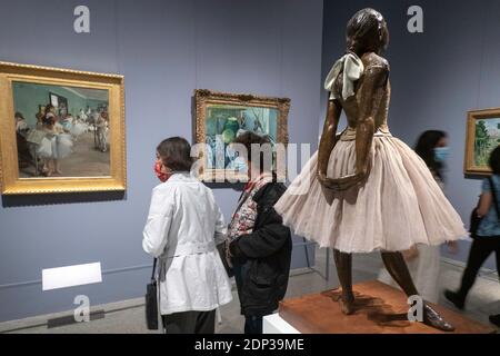 "Making the Met 1870--2020" ist eine Sonderausstellung zum 150-jährigen Bestehen des Metropolitan Museum of Art, New York City, USA Stockfoto