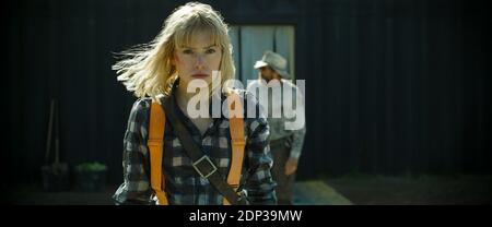 VERÖFFENTLICHUNG: 5. März 2021 TITEL: Chaos Walking STUDIO: Lionsgate REGIE: Doug Liman PLOT: Eine dystopische Welt, in der es keine Frauen gibt und alle Lebewesen die Gedanken der anderen in einem Strom von Bildern, Worten und Geräuschen hören können, die als Rauschen bezeichnet werden. HAUPTROLLE: DAISY RIDLEY als Viola Eade. (Bild: © Lionsgate/Entertainment Pictures) Stockfoto