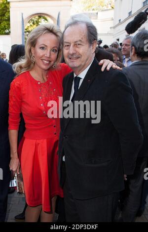 Prinzessin Camilla de Bourbon des Deux Siciles und Jean-Marie Rouart bei der 5. Geburtstagsparty des Museum Paul Belmondo in Boulogne Billancourt, Frankreich, am 13. April 2015. Foto von Audrey Poree/ ABACAPRESS.COM Stockfoto